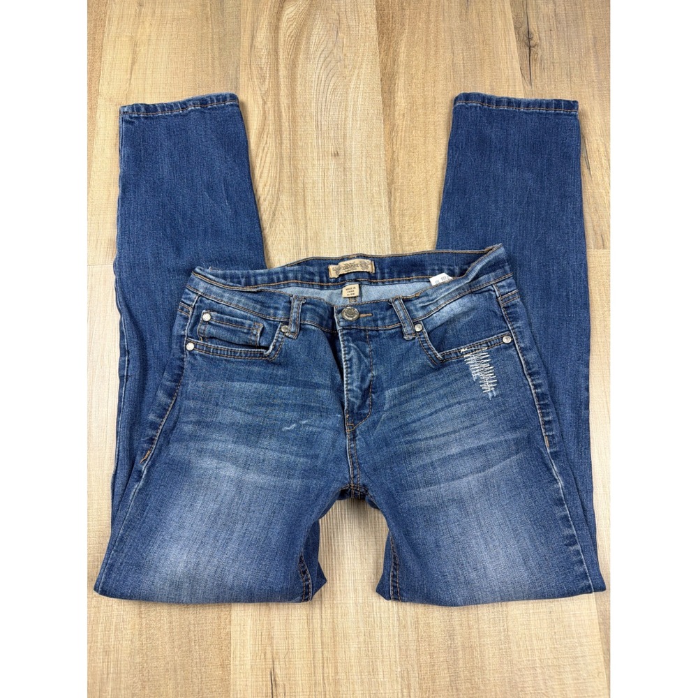 Y2K Low Rise Nine West Vintage America Collection Blue Skinny Jeans Size 2/26